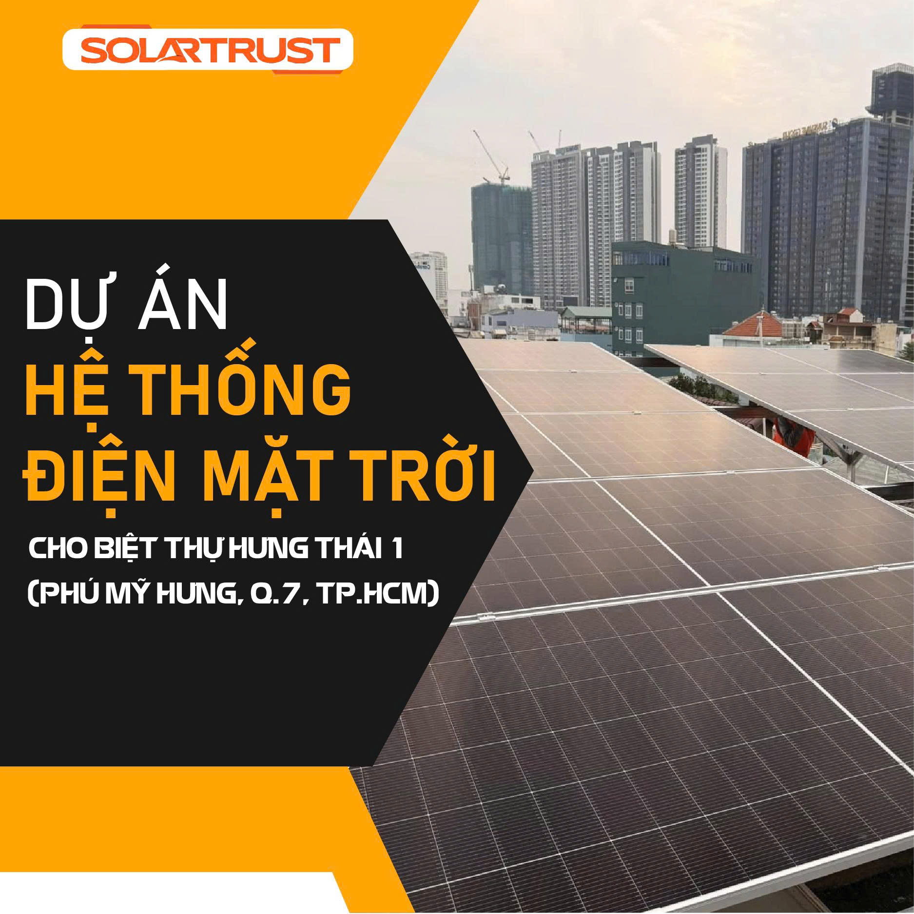 dự toán hệ thống điện mặt trời TPHCM