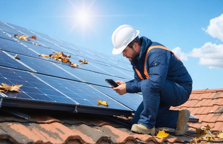 Giao diện monitoring solar giúp phát hiện lỗi và tối ưu vận hành hệ thống.